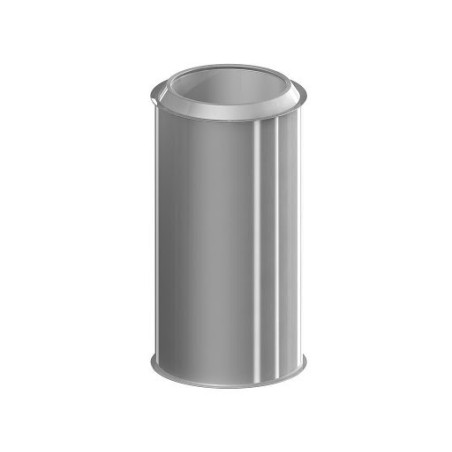 CODO 90º INOX-INOX DOBLE 150-200 NEGARRA