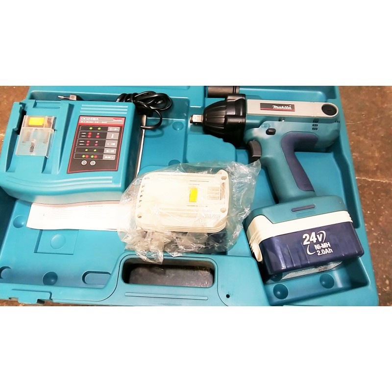 LLAVE IMPACTO SIN CABLE 24V,MAKITA MOD,BTW200