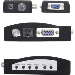 CONVERTIDOR DE VIDEO BNC A VGA  ADAPTADOR