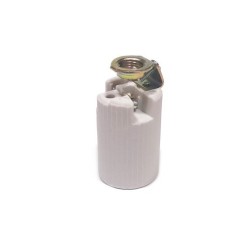 Portalámparas porcelana E-14 de 4A-250V dh