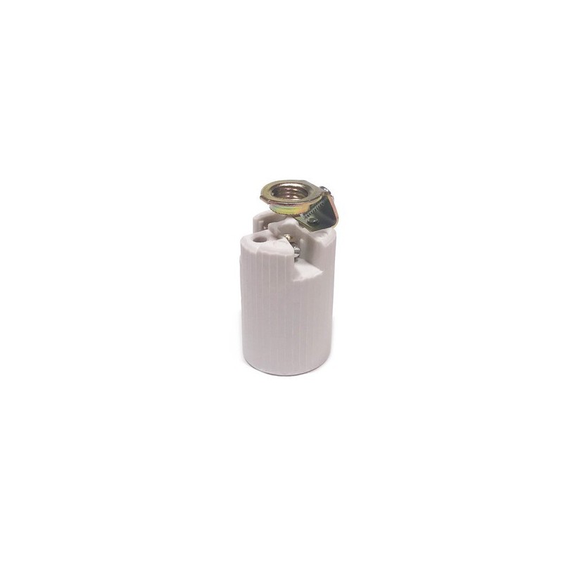 Portalámparas porcelana E-14 de 4A-250V dh