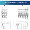 IGA SOBRETENSION permanente + transitoria 40A 2P,RETELEC