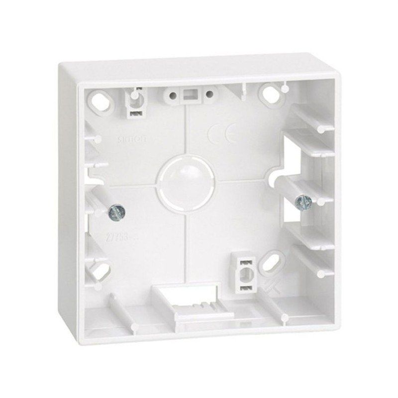 CAJA SUPERFICIE SIMON 27 BLANCO NIEVE 2700751