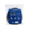 Organizador cable 23MM NEGRO. 2m.31.658/23/M ELECTRO DH