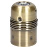 Portalamparas metalico liso E27