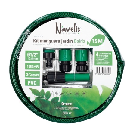 manguera jardín Bairia Ø1/2" 12,5mm 10Mts