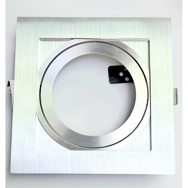 DOWNLIGHT CUADRADO LUMINARIA NUSA ALUMINIO QR11 BENEITO