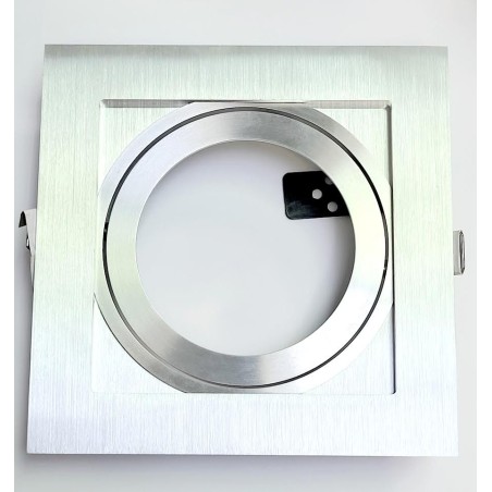 DOWNLIGHT CUADRADO LUMINARIA NUSA ALUMINIO QR11 BENEITO