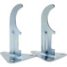 Soporte radiador atornillar (radiador de aluminio) 75 Curva 1"