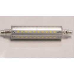 BOMBILLA LINEAL LED  R7S  78MM, 230V. 5W  CALIDA  450 LUMENES 