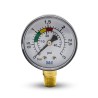 MANÓMETRO 50MM,  SALIDA VERTICAL  0-3 BAR  1/4" PARA PISCINA