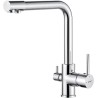 GRIFO FREGADERA COCINA 3 VIAS OSMOSIS CROMADO IBERGRIF