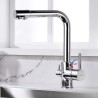 GRIFO FREGADERA COCINA 3 VIAS OSMOSIS CROMADO IBERGRIF