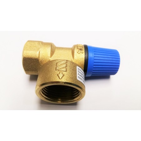 VALVULA DE SEGURIDAD SVW  3/4" 7 BAR 3/4" H X 1" H