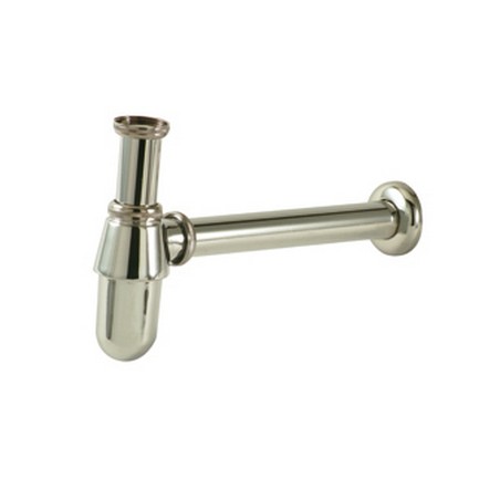 SIFÓN BOTELLA DE LAVABO EN LATÓN CROMADO 11/4
