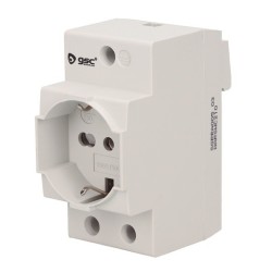 BASE SCHUKO MODULAR CARRIL DIN 16A,-250V