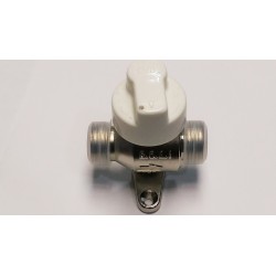VALVULA GAS CON SEGURIDAD ROAI  CON PIE G1/2  TRES SISTEMAS SEGURIDAD