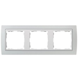 MARCO 3 ELEMENTO SIMON 82 GRIS BLANCO