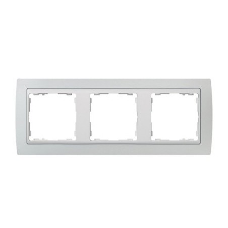 MARCO 3 ELEMENTO SIMON 82 GRIS BLANCO