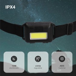Linterna LED de cabeza 3W gsc