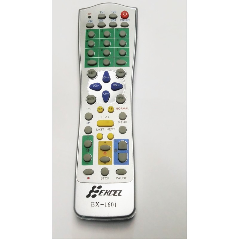MANDO A DISTANCIA UNIVERSAL PARA TELE TV TELEVISION FACIL DE USAR 12 EN 1