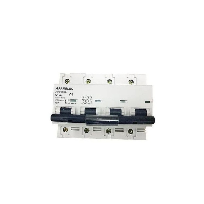 MAGNETOTERMICO 4P  125A. APARELEC APFI125  C125