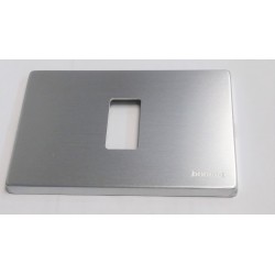 PLACA 4 MECANISMOS ALUMINIO BTICINO MAGIC