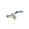 GRIFO JARDIN CODILLO 1/2 CON RACOR MANGUERA