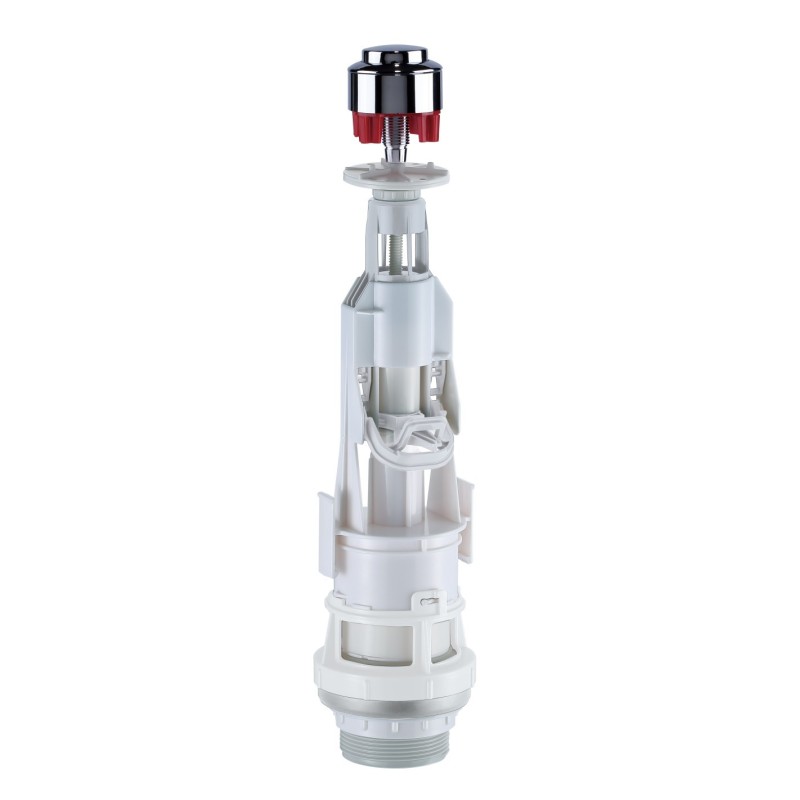 MECANISMO DESCARGA UNIVERSAL TRIPLE BASE PARA TANQUE ROCA  VERHAL