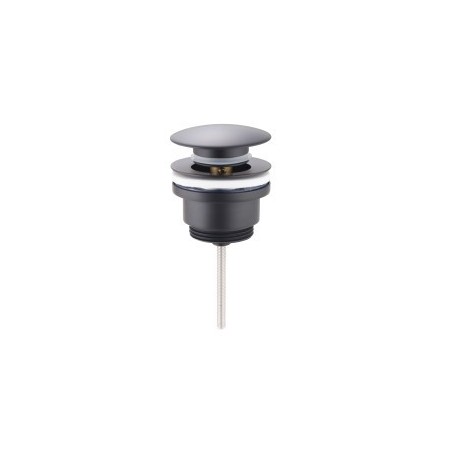 VALVULA CORTA BIDET O LAVABO COLOR NEGRA 11/4