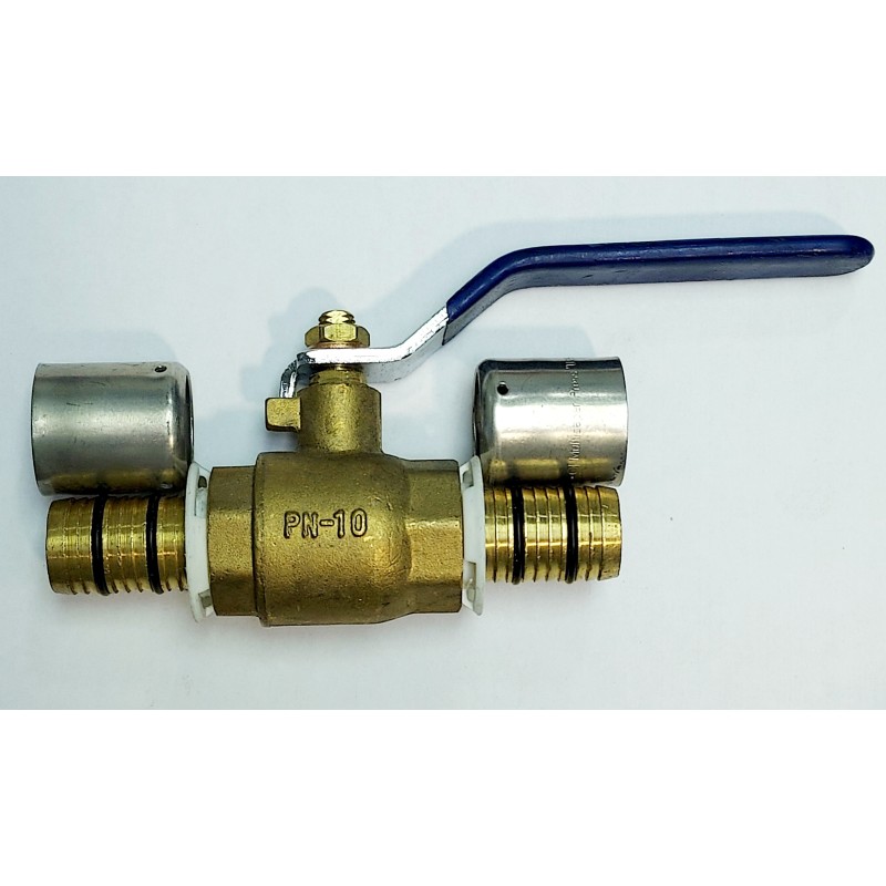 llave bola multicapa multisaper press tipo u 25x2.5