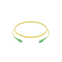 Cable fibra óptica.SC/APC-SC/APC,9/125,2m