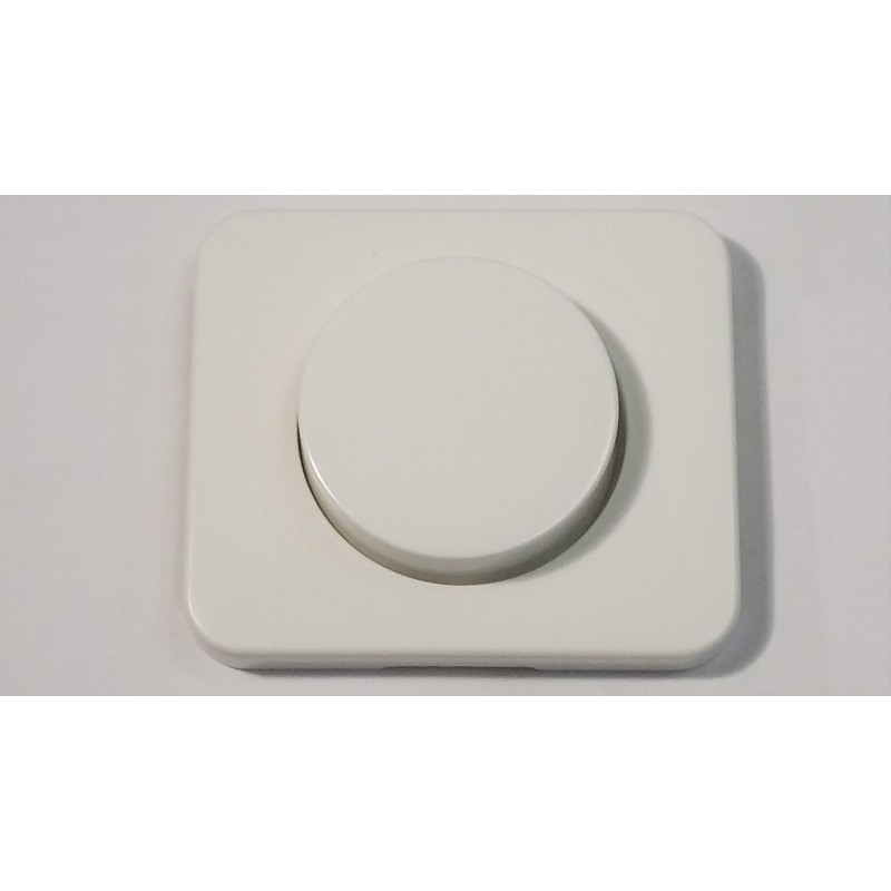 TAPA+BOTON  REGULADOR SIMON 75 ALUMINIO