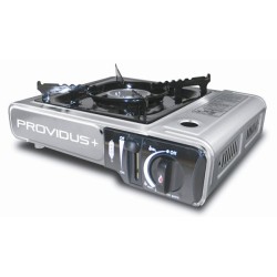 PROVIDUS Naturaleza FC300G - Cocinilla a gas, 1 fuego, con maletín, 2200 W