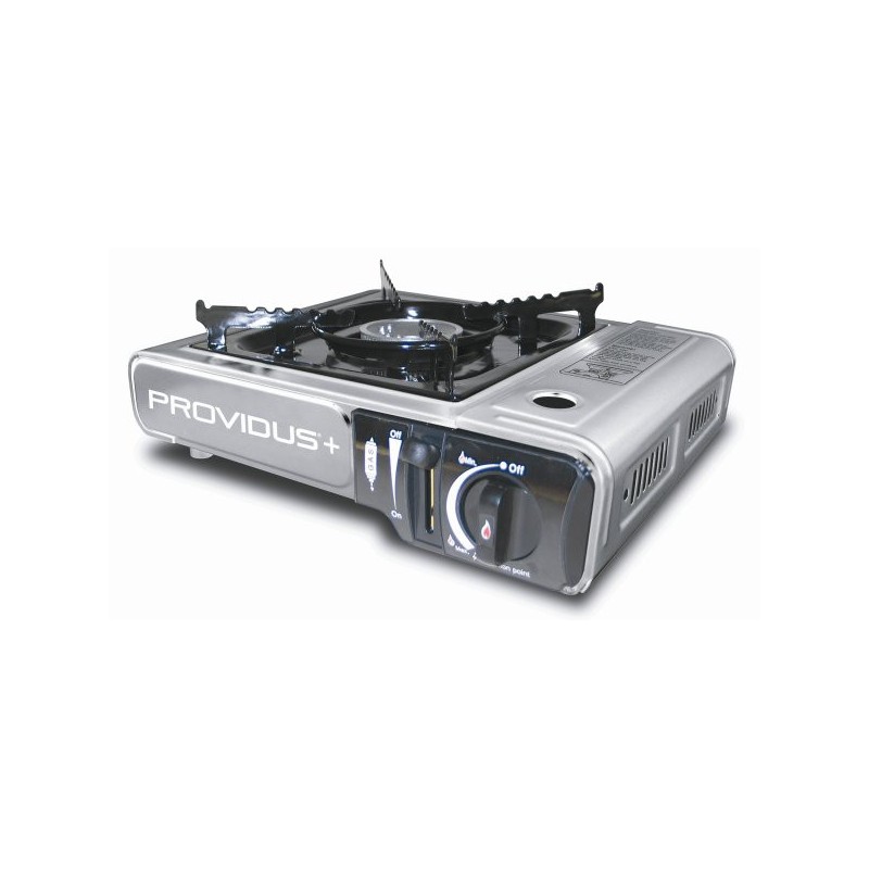 PROVIDUS Naturaleza FC300G - Cocinilla a gas, 1 fuego, con maletín, 2200 W