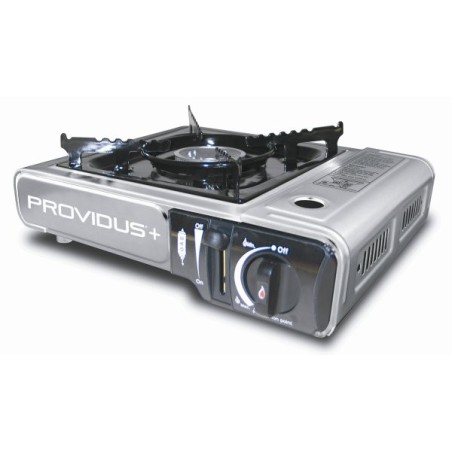 PROVIDUS Naturaleza FC300G - Cocinilla a gas, 1 fuego, con maletín, 2200 W