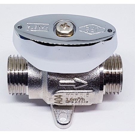 LLAVE CON LIMITADOR CAUDAL INTERNO GAS 1/2