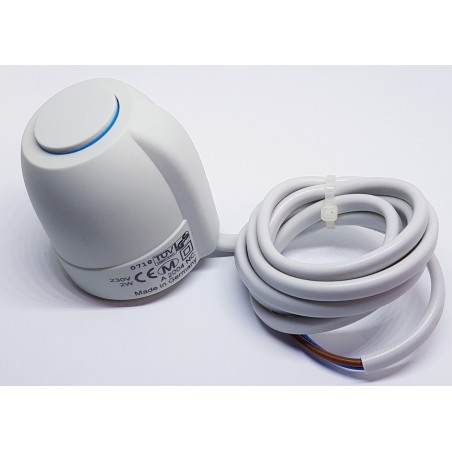 CABEZA TERMOELECTRICA SUELO RADIANTE 230v, 2w