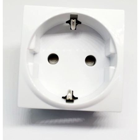 base de enchufe  unica blanco eunea unica 